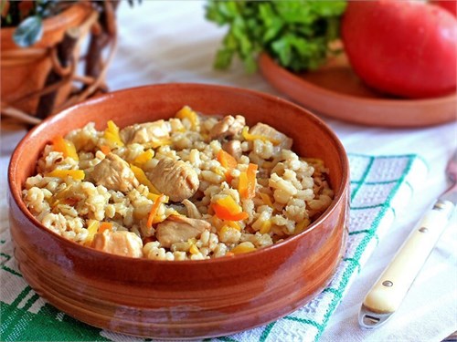 Плов из курицы с перловкой 1064153 - фото 6844