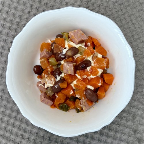 Салат с фасолью и сервелатом 1258902 - фото 7012