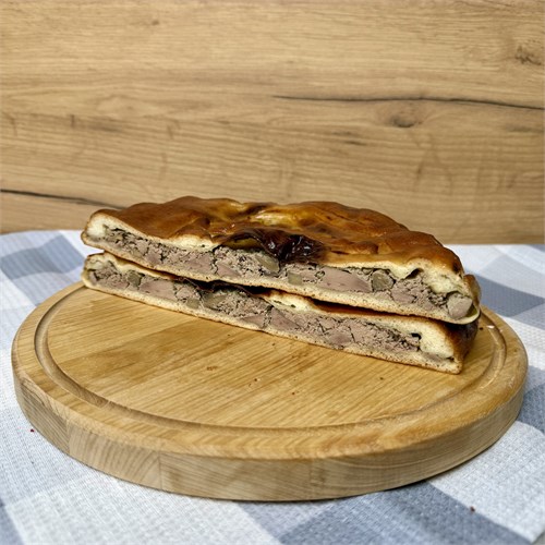 Пирог с куриной печенью и грибами 1265772 - фото 7155