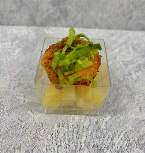 Канапе из тигровой креветки с ананасом 1025671 - фото 7459