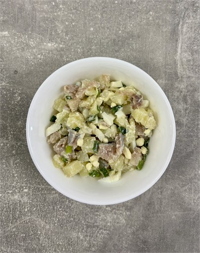 Сельдь с картофелем, зелёным луком и яйцом 1000159 - фото 7854