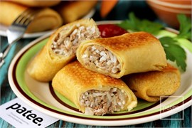 Блины с мясом и рисом 1001528