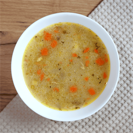 Суп куриный с сырными клецками 1132861