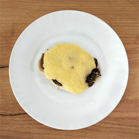 Куриное филе запечённое с грибами 1001075