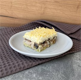 Салат Полянка с копчёной курой 1000035