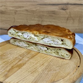 Пирог с курицей и капустой 1265922