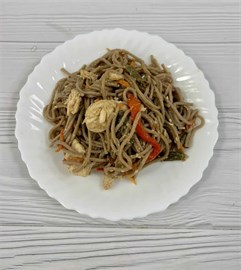 Курица в соусе Терияки с гречневой лапшой 1269715