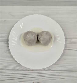 Тефтели мясные под сырным соусом 1237403