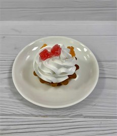 КОРЗИНОЧКА С ДЖЕМОМ И БЕЛКОВЫМ КРЕМОМ 1001198