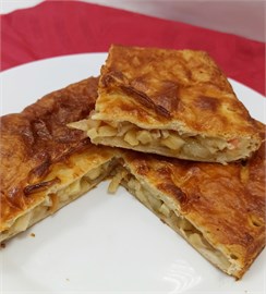 Пирог с грушей и яблоком 1240541