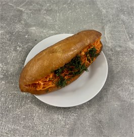 Хот дог с морковью по- корейски 1064167