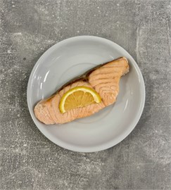 Семга жареная на гриле с лимоном 1065783