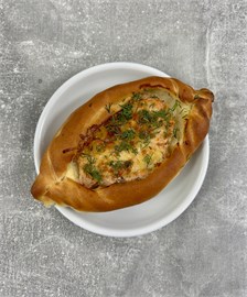 Пиде с курицей и помидорами 1064104